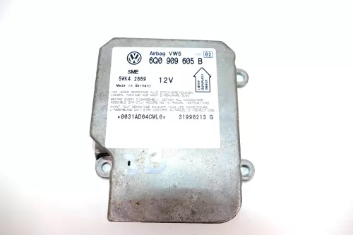 VW Passat 3B 3BG Steuergerät Airbag Airbagsteuergerät 6Q0909605B Index 02