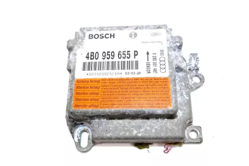 Audi A6 4B C5 Steuergerät Airbag Airbagsteuergerät 4B0959655P 4B0 959 655 AA (100400)