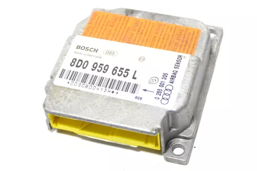 Audi A4 B5 Steuergerät Airbag Airbagsteuergerät 8D0959655L / 8D0959655C (100404)