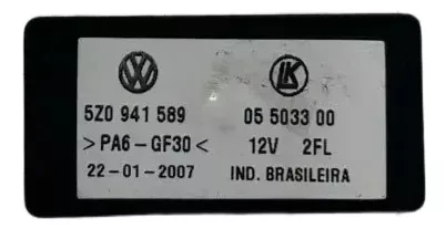 VW Fox 5Z Steuergerät Tagfahrlicht Abblendlicht Relais 5Z0941589 05503300 (100676)