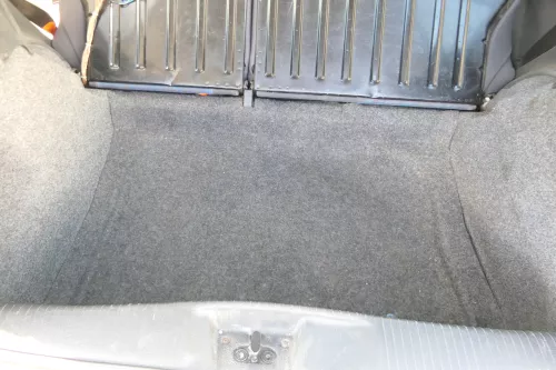 VW Polo 6N Kofferraumteppich Teppich Kofferraum hinten schwarz (100785)