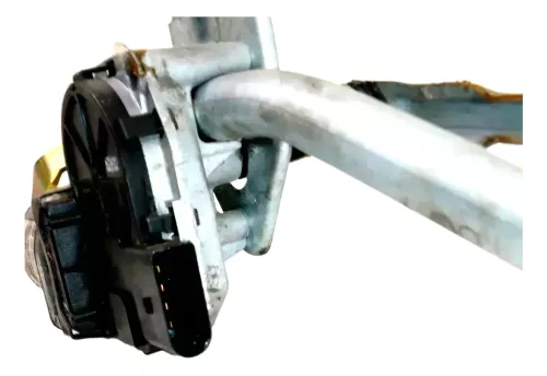VW Polo 9N 9N3 Wischermotor Wischer Motor mit Gestänge 6Q1955113A vorn (101022)