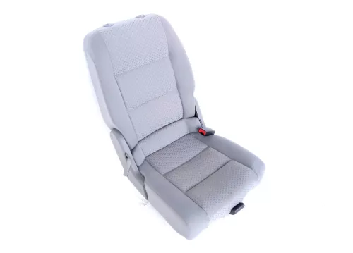 VW Touran Sitz hinten rechts grau (hinterm Beifahrersitz) Rücksitz Einzelsitz hi (101800)
