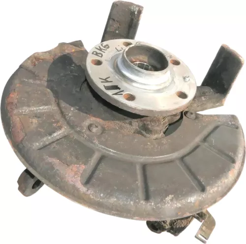 Audi A3 8P Caddy Achsschenkel Radlager vorne links 1K0407255P Bremssattelhalter