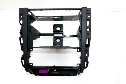 VW Golf 4 Bora Mittelkonsole Verkleidung um Radio schwarz 1J1858069F paar Kratze