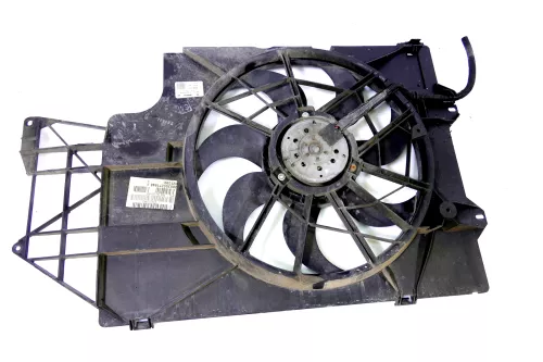 VW T5 Lüfterzarge Lüfter Kühlerlüfter Halter Lüftermotor Motor 7H0121201BM (102269)