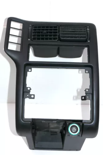 VW Polo 6N Mittelkonsole Verkleidung um Radio schwarz 6N1858071d Seat Ibiza 6k (102652)