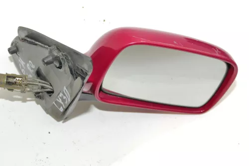VW Polo Kombi manueller Spiegel vorne rechts rot LY3D (Aufnahme vergleichen! (103400)