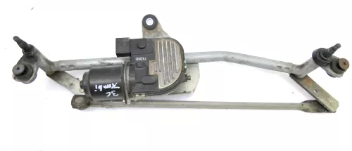 VW Passat 3C Wischermotor Motor Scheibenwischer vorne Gestänge 3C1955119  (103617)
