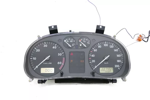 VW Polo 6N Tacho Tachometer Kombiinstrument 227.000km 6N0919860T 6N0919860R (103696)