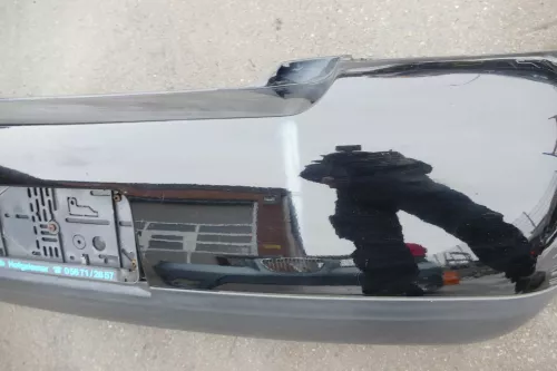 VW Lupo Stoßstange hinten Heckstoßstange Stoßfänger schwarz L041 (103833)