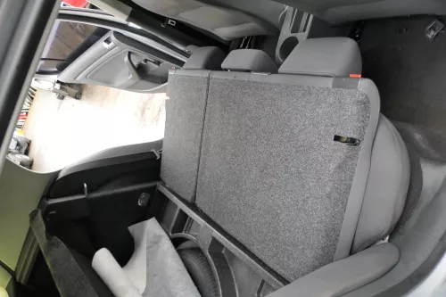 VW Golf 5 V Sitz Sitze hinten Rückbank Rücksitzbank Sitzfläche Lehne -OHNE KOPFS (104226)