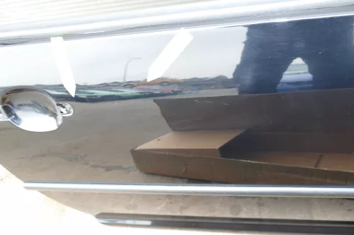 VW Golf 4 Tür vorne rechts Beifahrertür 3-Türer schwarz L041 (2-3 Dellen) (104351)