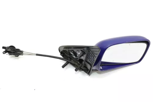 VW Polo 6N manueller manuell Spiegel Außenspiegel rechts mit Glas blau LD5D 362 (104362)