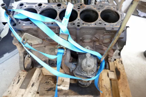 VW T4 Motorblock Motor ohne Kolben 2,4 D 57kw 68PS ca.158.000km  AAB (104658)