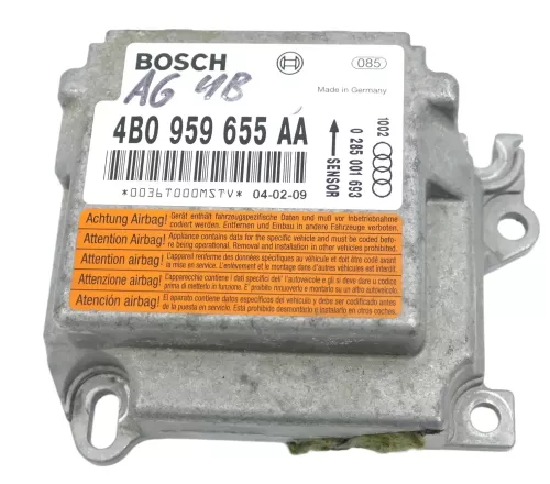 Audi A6 4B C5 Steuergerät Airbag Airbagsteuergerät 4b0959655AA