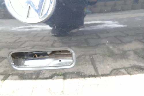 VW Polo 6N2 Heckklappe Klappe hinten Kofferraumklappe schwarz L041 (ohneBremsleu (105477)