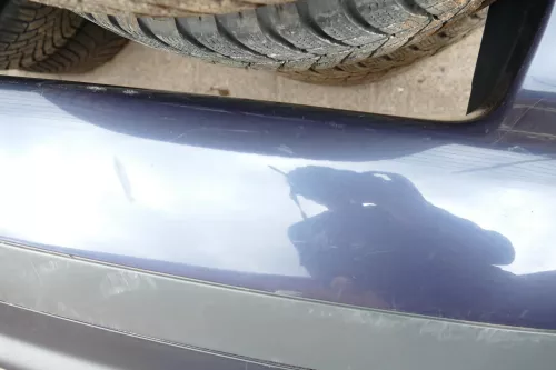 Audi A6 4B Kombi Avant Stoßstange hinten Heckstoßstange Facelift grau blau LY5X (105998)