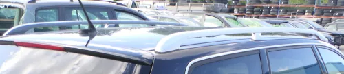 Audi A6 4B Dachreling Dach Chrom silber beide rechts und links Reling (106624)
