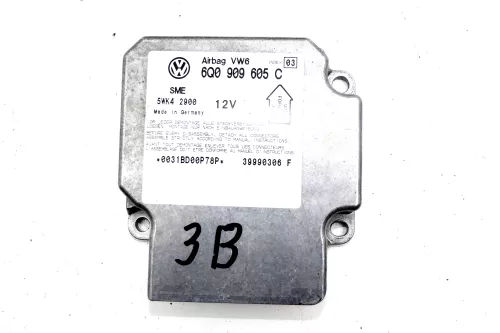 VW Passat 3B 3BG Steuergerät Airbag Kopfairbag 6Q0909605C Index 03 (106631)