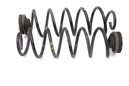 VW Golf 4 Bora Feder hinten rechts + links 2x grün 2x silber Benziner 1,4 1,6 (106985)