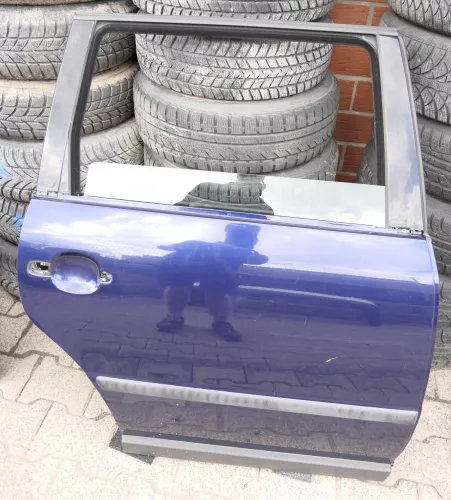 VW Passat 3B 3BG Kombi Variant Tür hinten rechts blau LB5N (107174)
