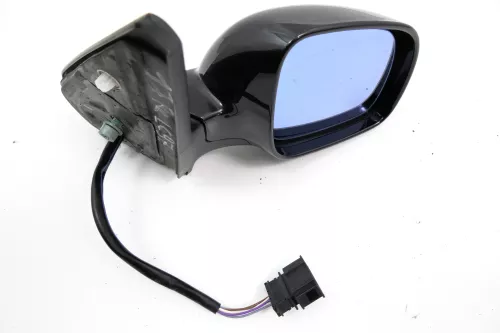VW Golf 4 Bora elektrischer Spiegel vorne rechts Außenspiegel schwarz LC9Z Glas- (107368)