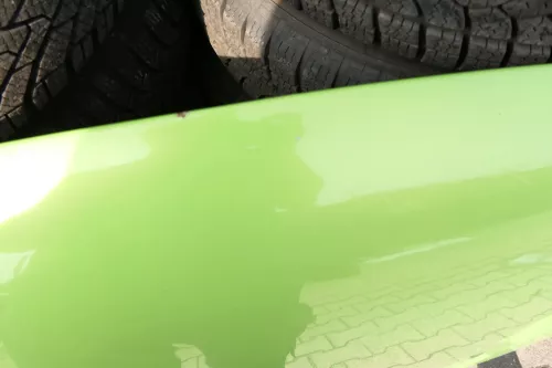 VW Golf 4 Motorhaube Haube Klappe vorne grün (107408)