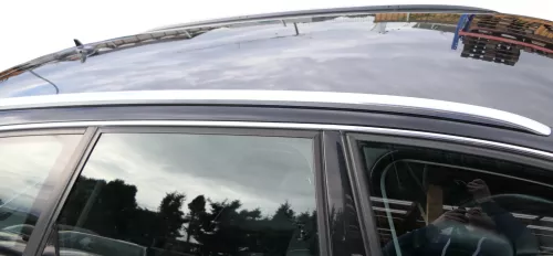 Audi A6 4F C6 Dachreling Reling Dach Chrom silber beide rechts + links Reeling (107758)