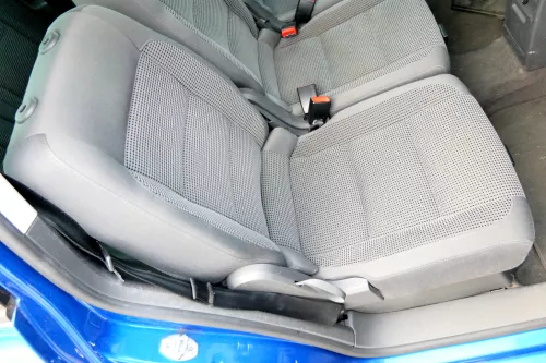 VW Touran Sitz hinten rechts (hinterm Beifahrersitz) Rücksitz anthrazit - 107919 (107919)