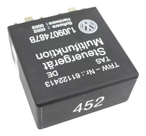 Audi A4 B5 A6 VW Sharan Passat 3B Relais 452 Multifunktion Lenkrad 1J0907487B