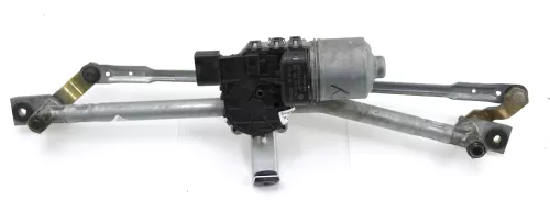 Skoda Fabia Wischermotor Motor Scheibenwischer vorne Gestänge Aufnahme 6Y1955023 (108042)