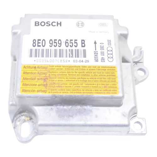 Audi A4 8E B6 Steuergerät Airbag Airbagsteuergerät 8E0959655J 8E0 959 655 J (108690)