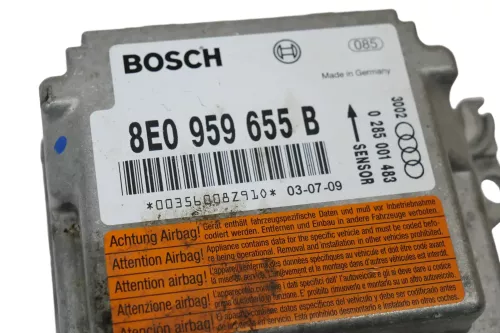 Audi A4 8E B6 Steuergerät Airbag Airbagsteuergerät 8E0959655J 8E0 959 655 J (108690)