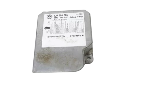 Skoda Octavia Steuergerät Airbag Airbagsteuergerät 1C0909605 Index 08 (108694)