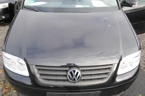 VW Touran 1T Caddy 2K Motorhaube Haube Frontklappe schwarz LC9Z ca2003-2006