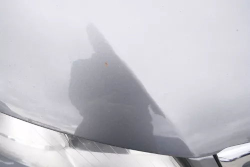 VW Passat 3C Motorhaube Klappe vorne vorn Haube grau LA7T Fronklappe Lack (108943)