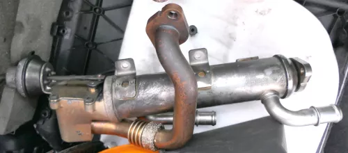 Audi A6 4F Kühler Abgasrückführung AGR 2,0 TDI 03G131512AK BRE BLB BNA BRF