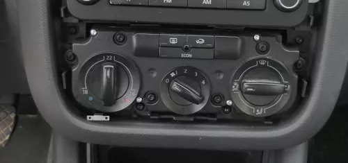 VW Golf 5 Eos Caddy Steuergerät Klimaanlage Klimabedienteil 1K0820047JN Heizung (109149)