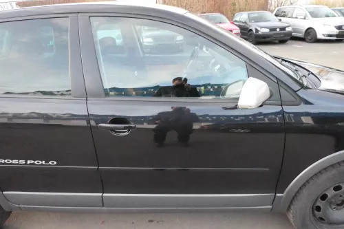 VW Polo 9N 9N3 Cross Tür vorne rechts Beifahrertür schwarz LC9Z 4/5-Türer (109208)