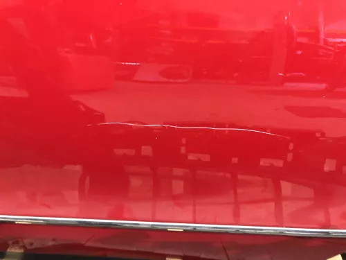 VW Passat 3C Kombi Variant Tür hinten links rot LY3D  (109415)