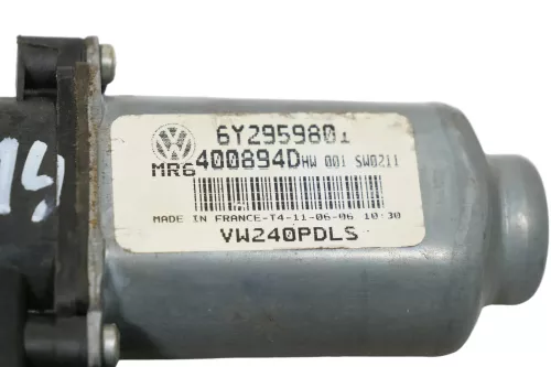 VW Polo 9N3 T5 ektrischer Fensterheber Motor vorne rechts 6Y2959801 VW6 4-Türer (109541)