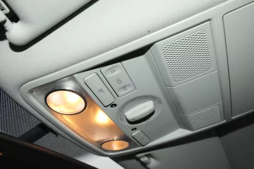 VW Golf 5 Innenraumleuchte Leuchte innen Leselampe 1K0947106E Schiebedach grau (109552)