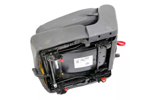 VW Touran Sitz hinten links anthrazit (hinterm Fahrersitz) Rücksitz  (109566)