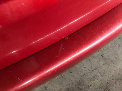 VW Touran 1T Stoßstange hinten Heckstoßstange Stoßfänger rot braun LA3W bis2010 (109580)