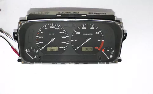 VW Polo 6N Tacho Tachometer Kombiinstrument 198.000km 6N0919860 Benziner (109712)