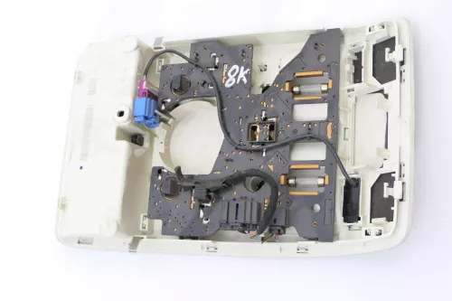 Audi A4 8K B8 Schalter Innenleuchte Leuchte Lampe Leseleuchte 8T0947140 silber  (110259)