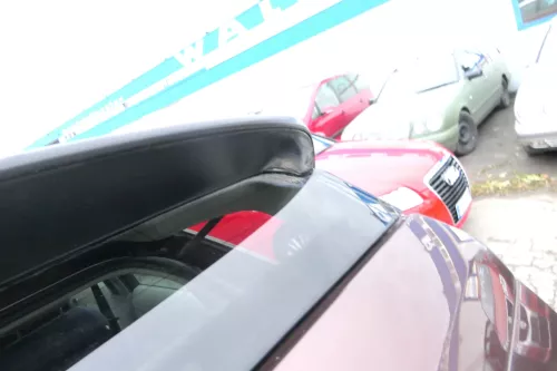 Audi A2 Heckklappe Klappe hinten Kofferraumklappe rot braun LZ3R mit Scheibe (110655)