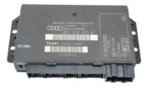 Audi AA 8E B6 Steuergerät Komfortsteuergerät 8E0959433AS Komfort KSG 8E0959433BA (111459)