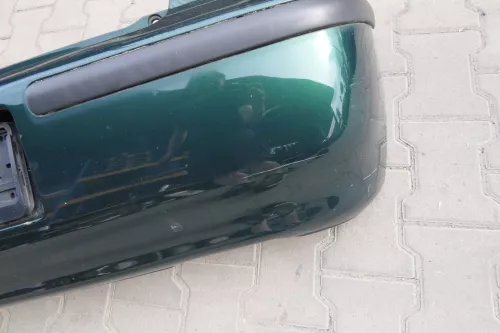 VW Polo 6N2 Stoßstange hinten Heckstoßstange grün LC6M Stoßfänger (111695)